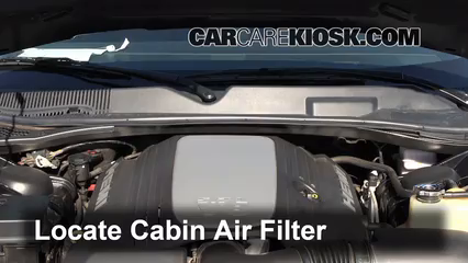 Cabin Filter Replacement: Dodge Challenger 2008-2016 - 2010 Dodge